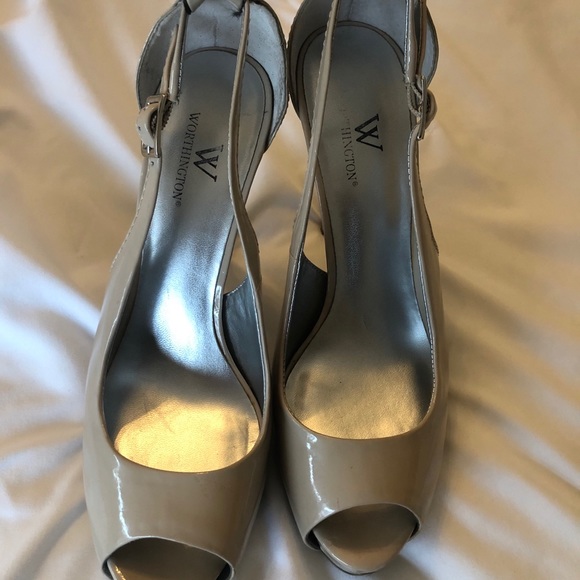 Worthington Kairo Peep toe pumps size 7.5 - Picture 3 of 7